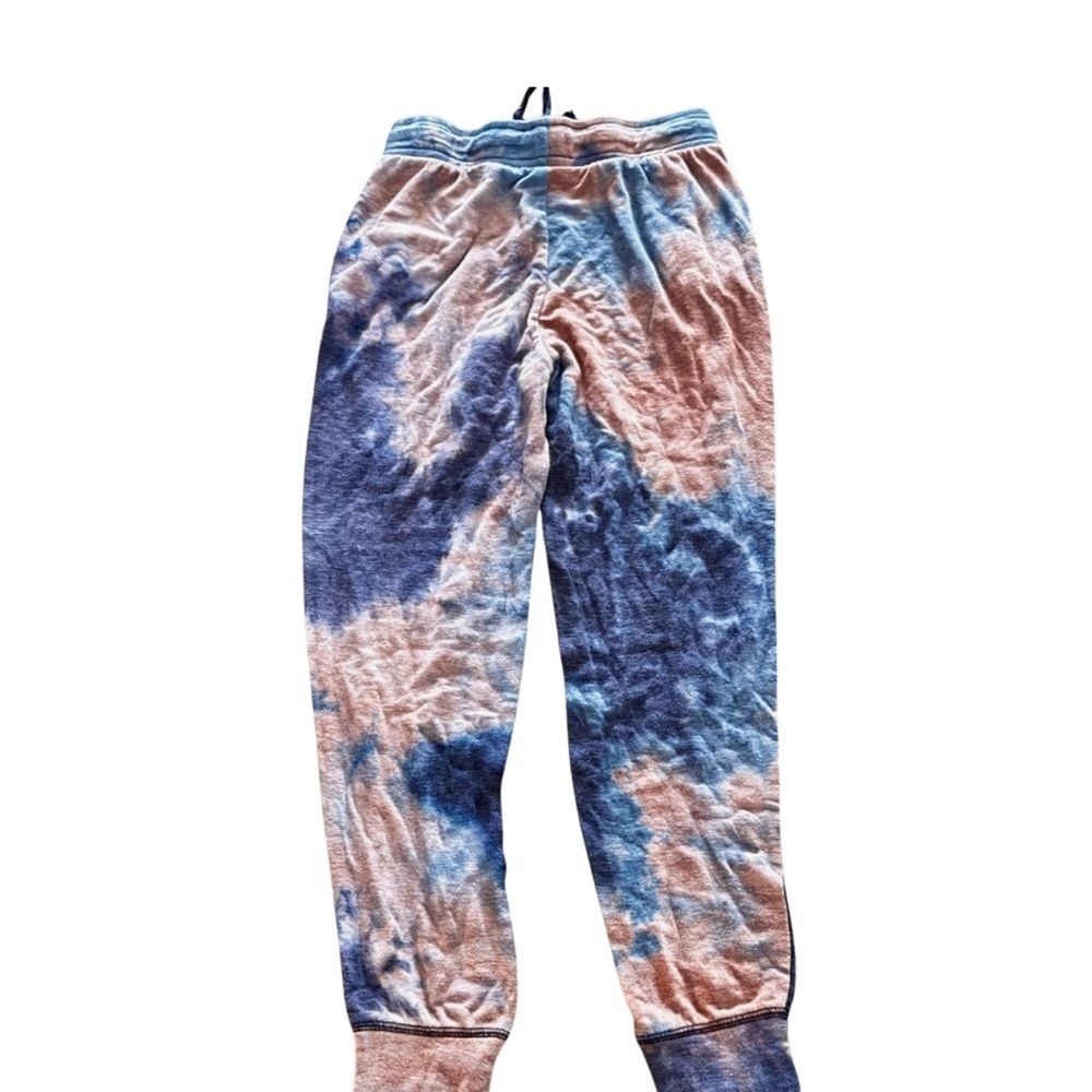 Hippie Rose Juniors Tie-Dye Ribbed Pull-on Joggers Size: M Tie-Dye Jogger Pants - Picture 6 of 7
